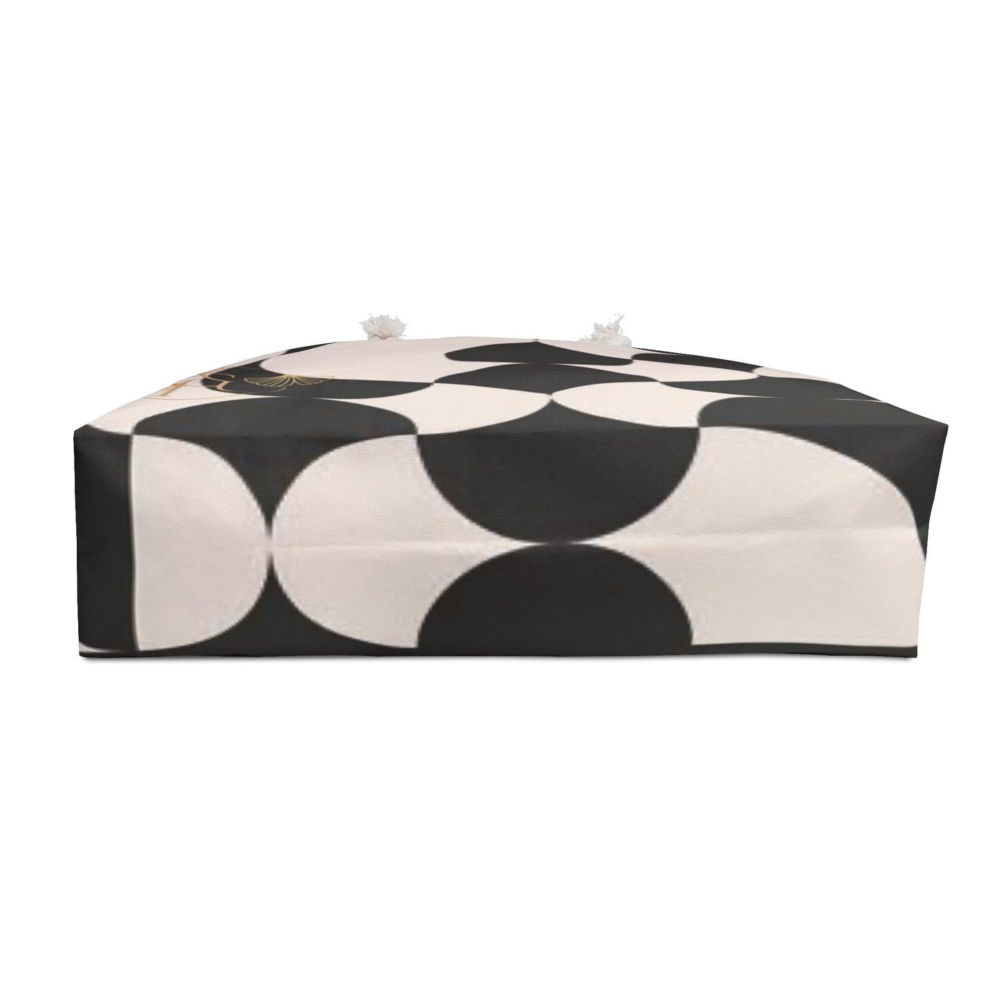Black and White abstract Weekender Tote
