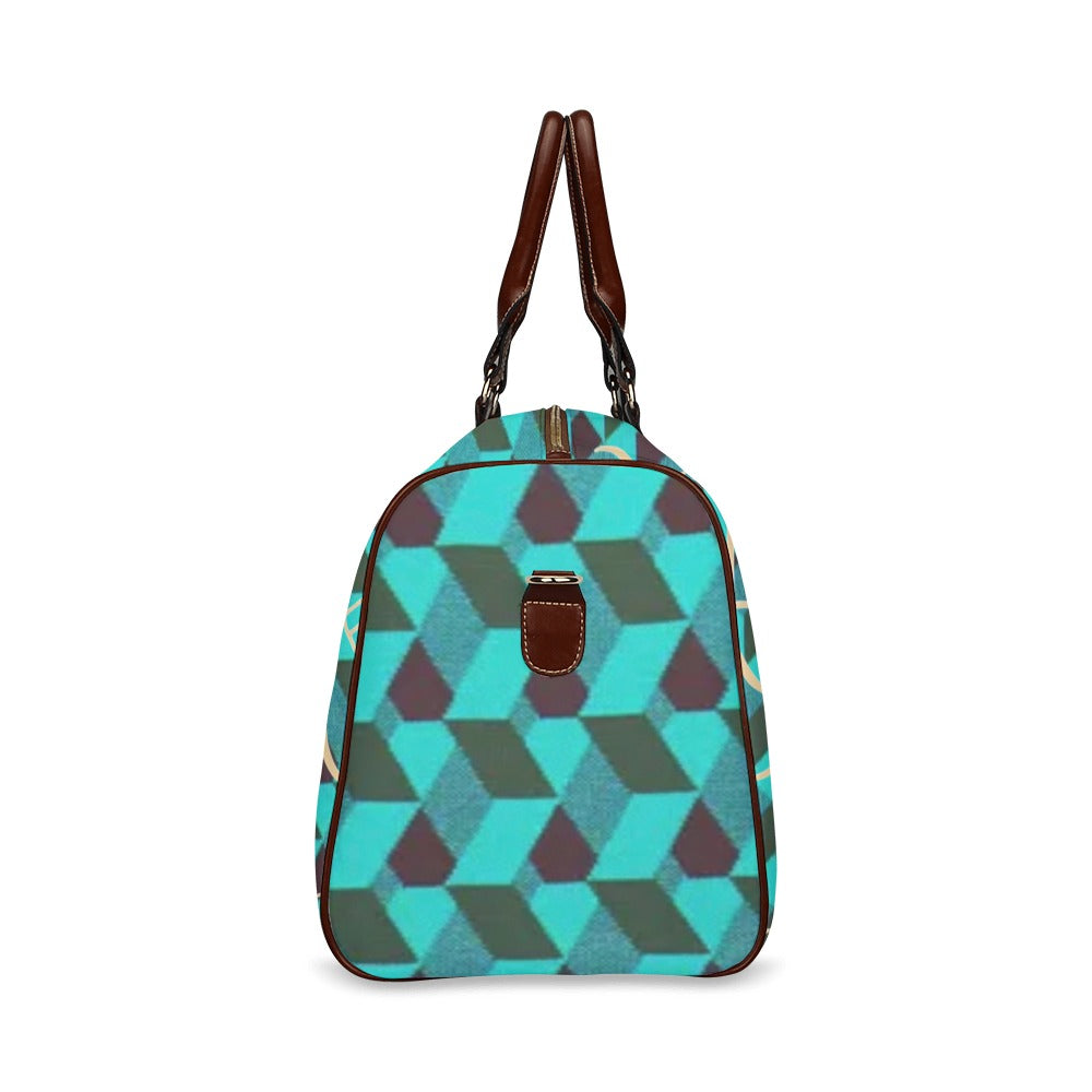 optical illusion weekender Travel Bag
