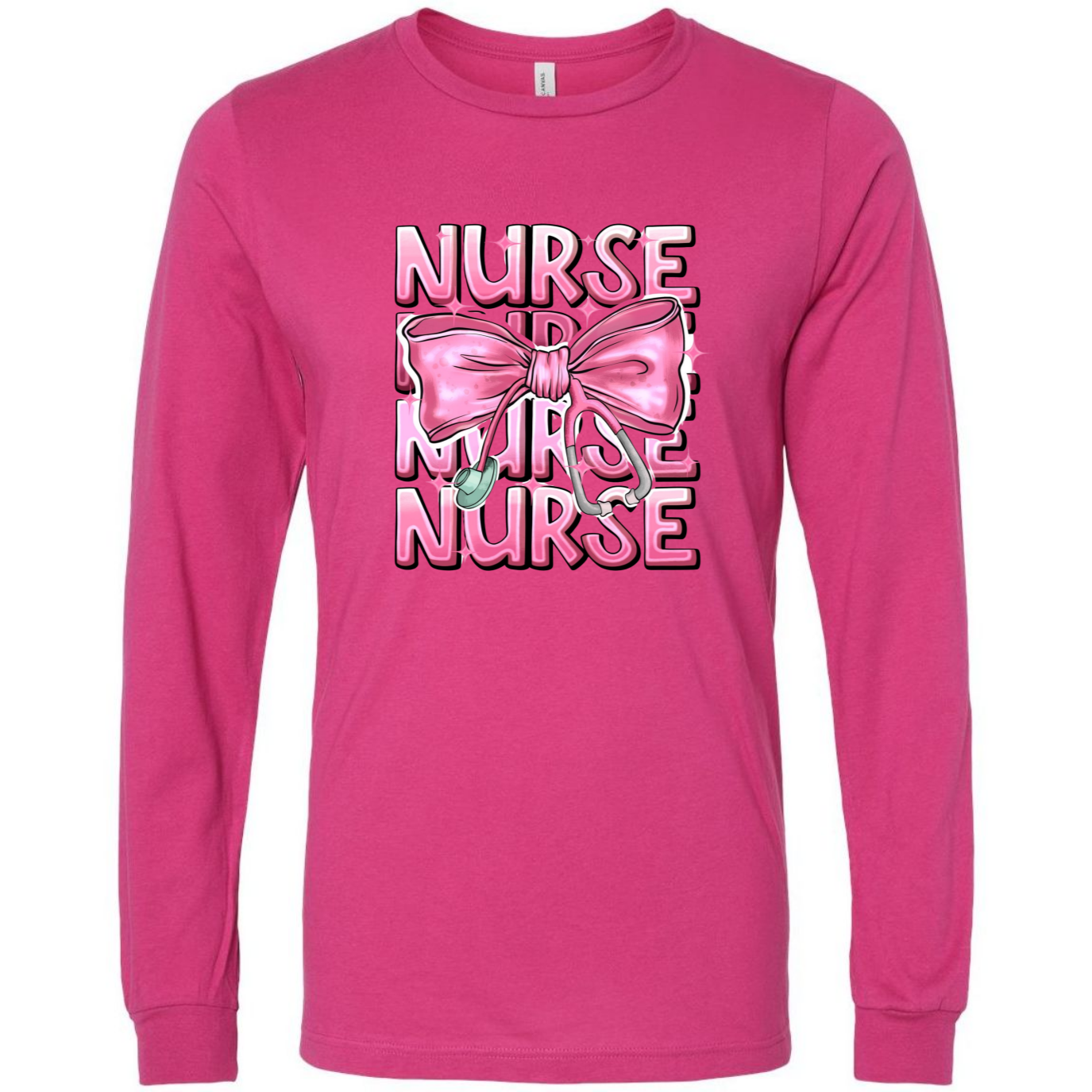 NURSE NURSE NURSE with bow