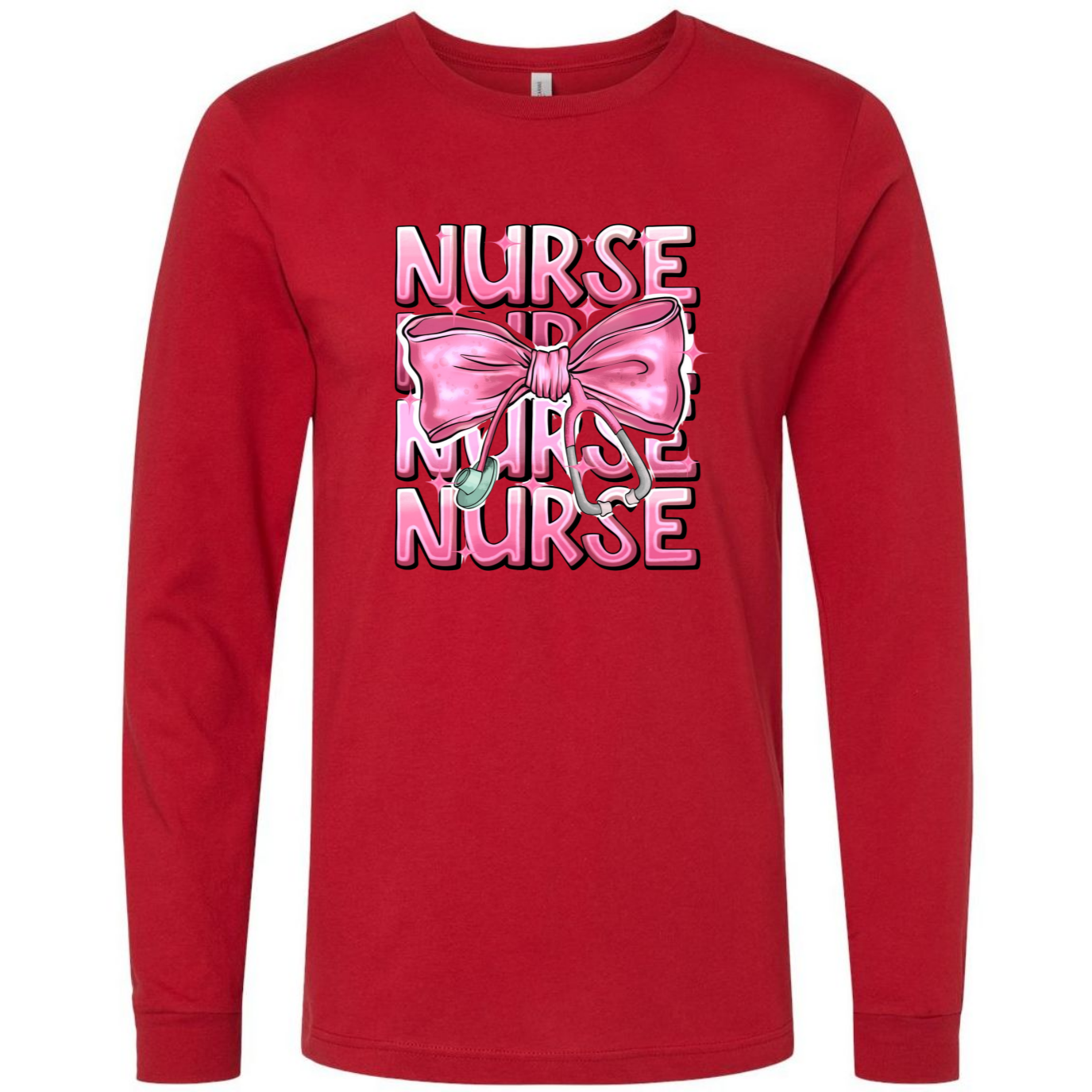 NURSE NURSE NURSE with bow
