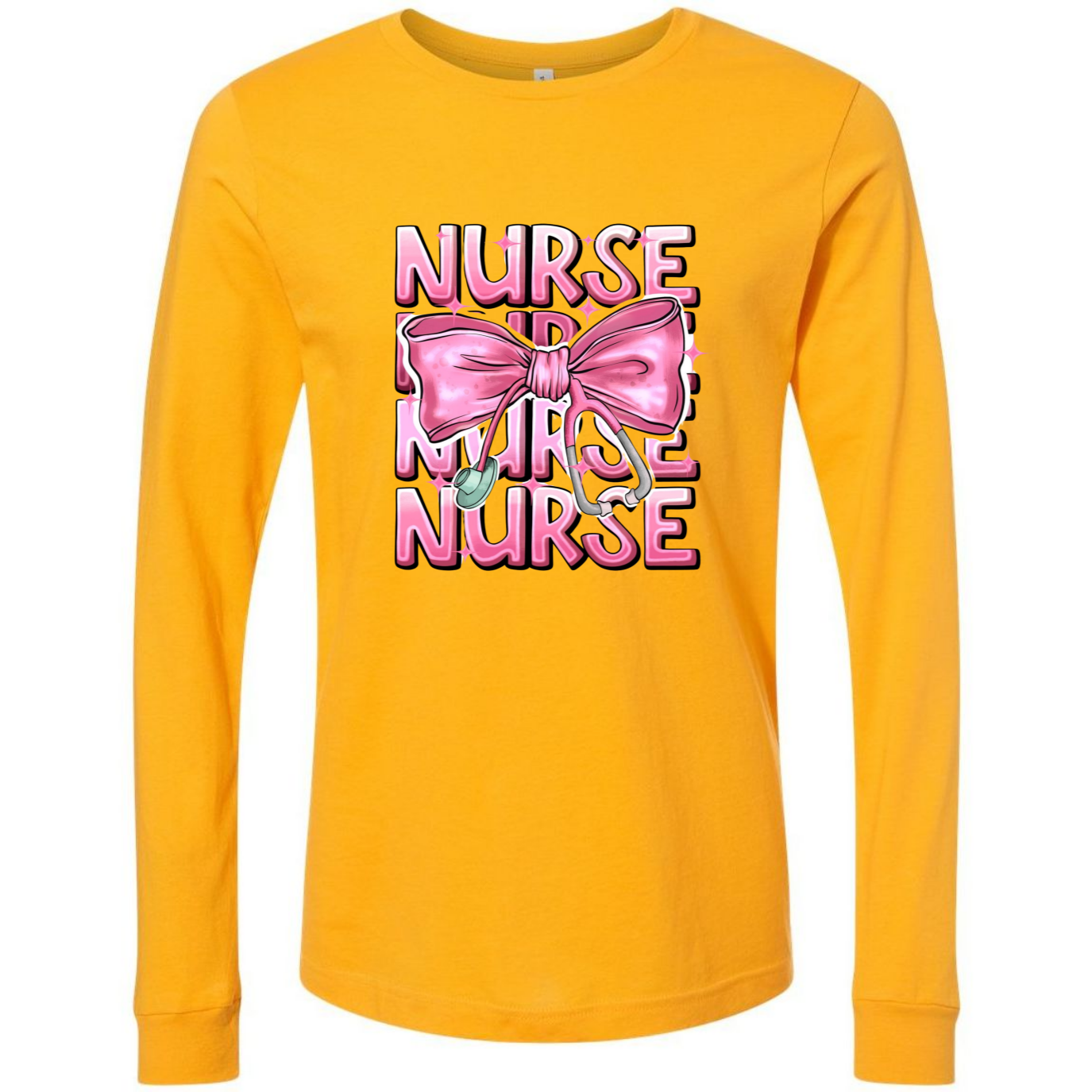 NURSE NURSE NURSE with bow