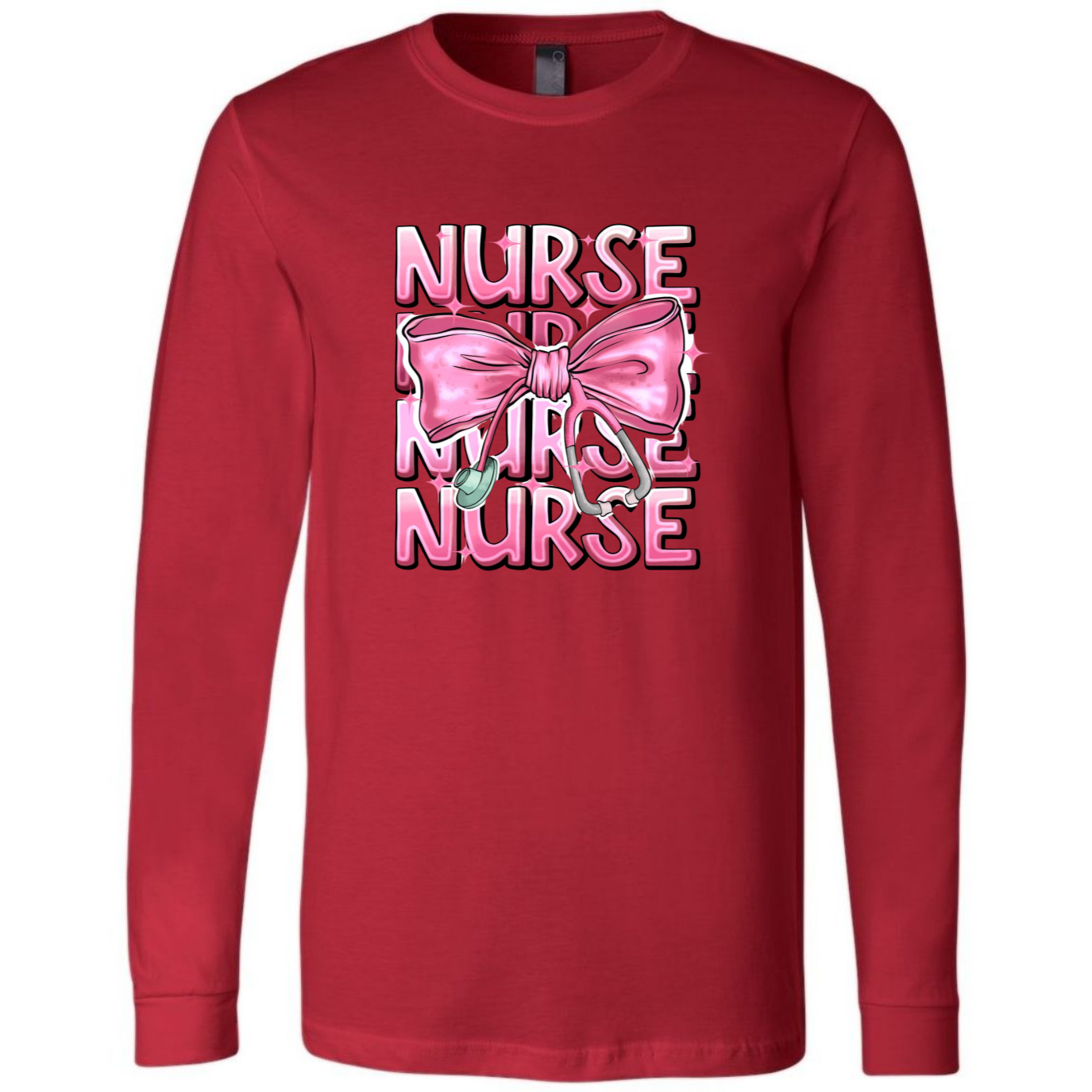 NURSE NURSE NURSE with bow