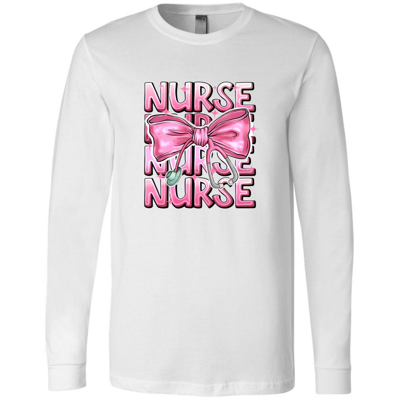 NURSE NURSE NURSE with bow