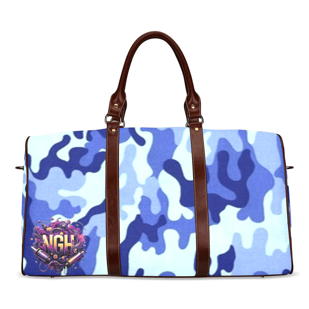 Camo weekend duffle bag