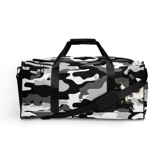 Duffle bag - BLACK & WHITE CAMO