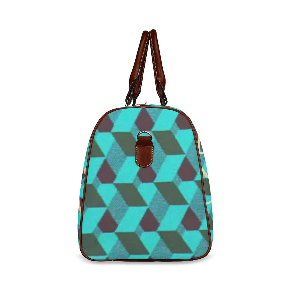 optical illusion weekender Travel Bag