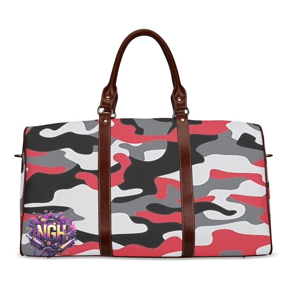 Camo weekend duffle bag