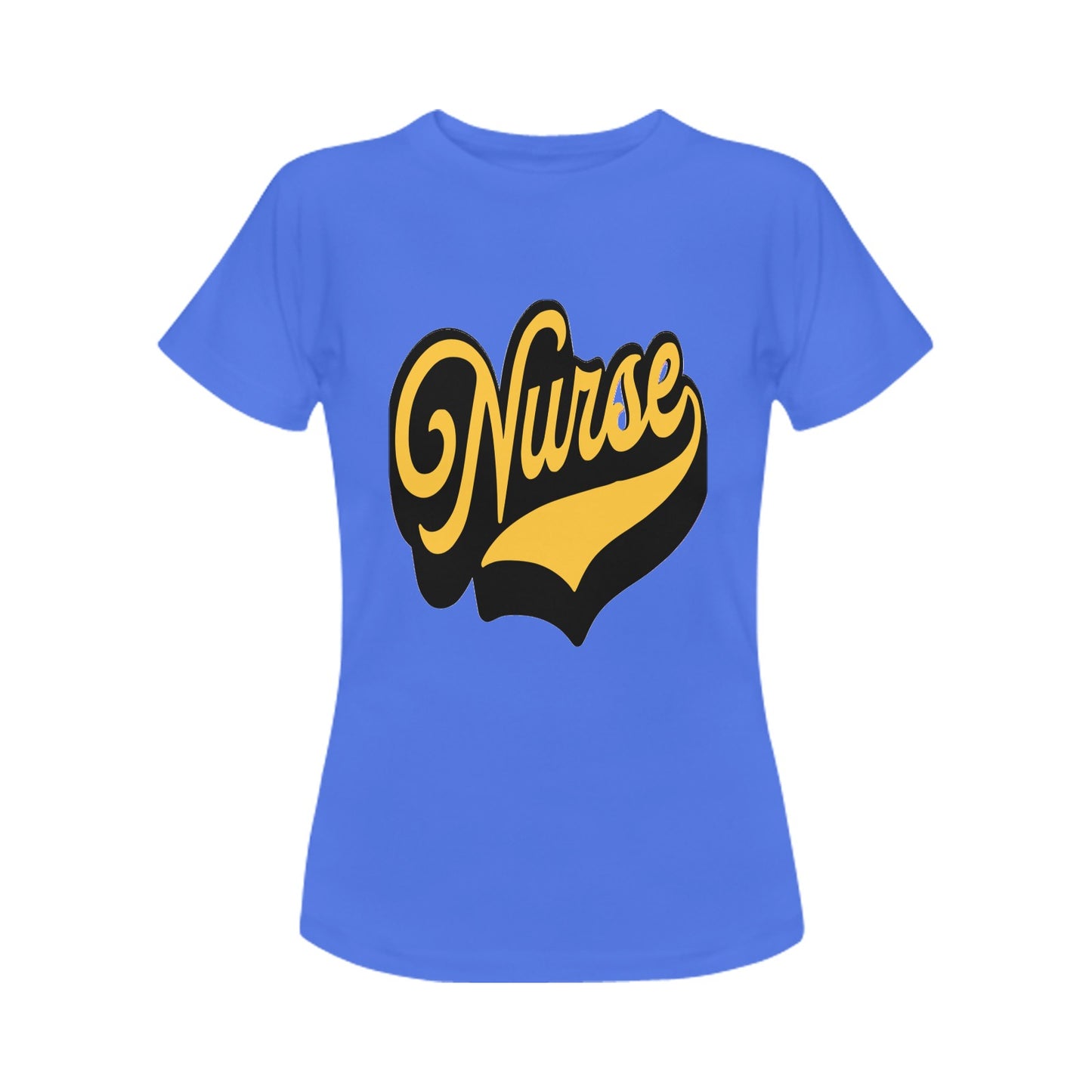 NURSE - black and yellow collegiate style