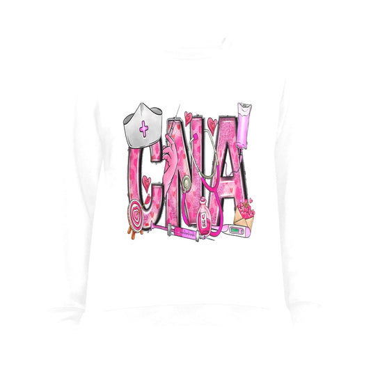 CNA LOVE white sweatshirt