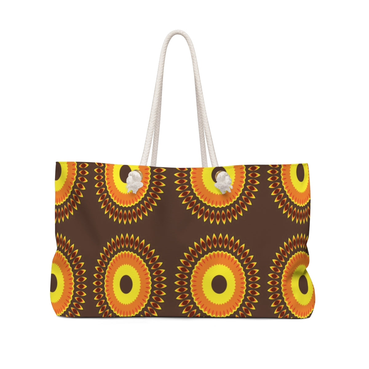 Weekender Bag brown/yellow