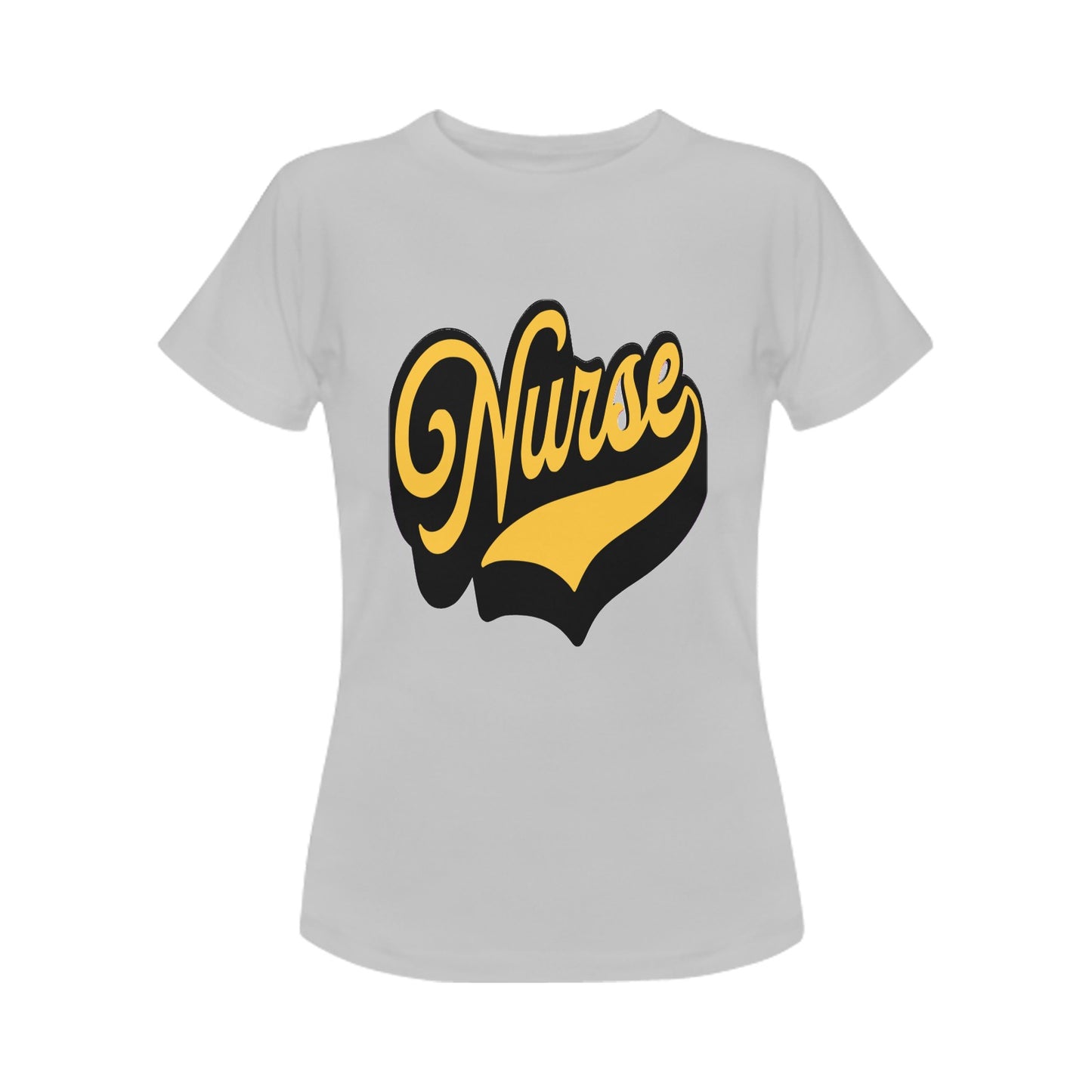 NURSE - black and yellow collegiate style
