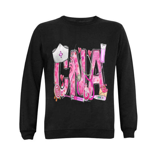 CNA LOVE black Crewneck Sweatshirt