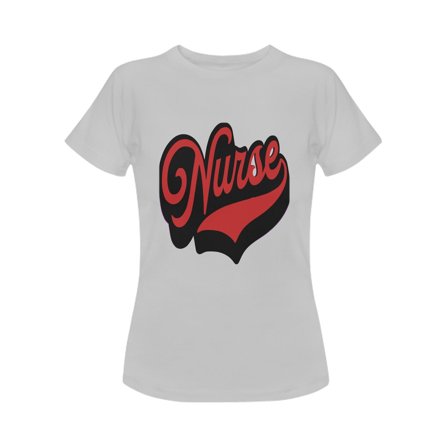 red and black nurse collegiate style