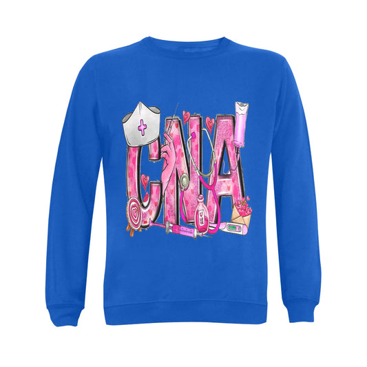 CNA LOVE-Royal Crewneck Sweatshirt