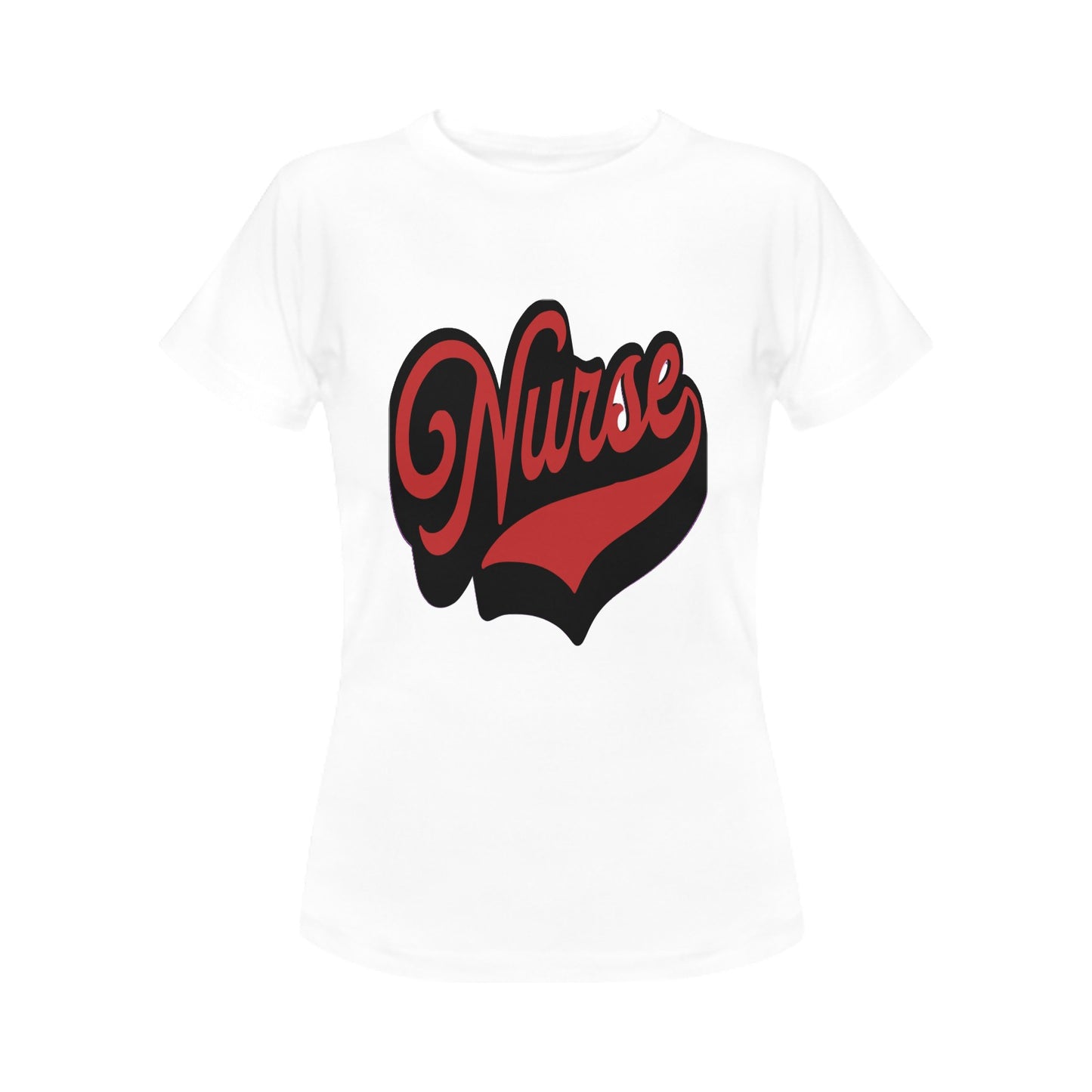 red and black nurse collegiate style