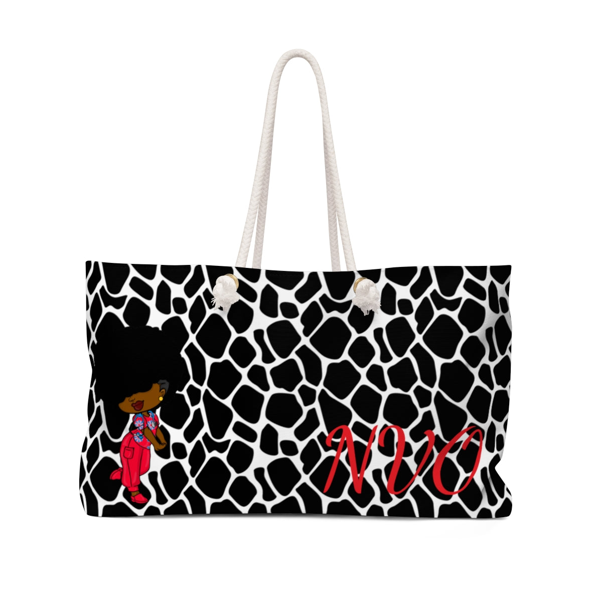 Weekender Bag black/red