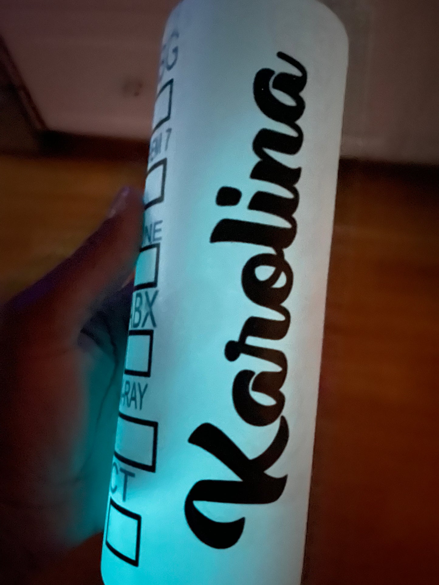 Nurse fuel water bottle