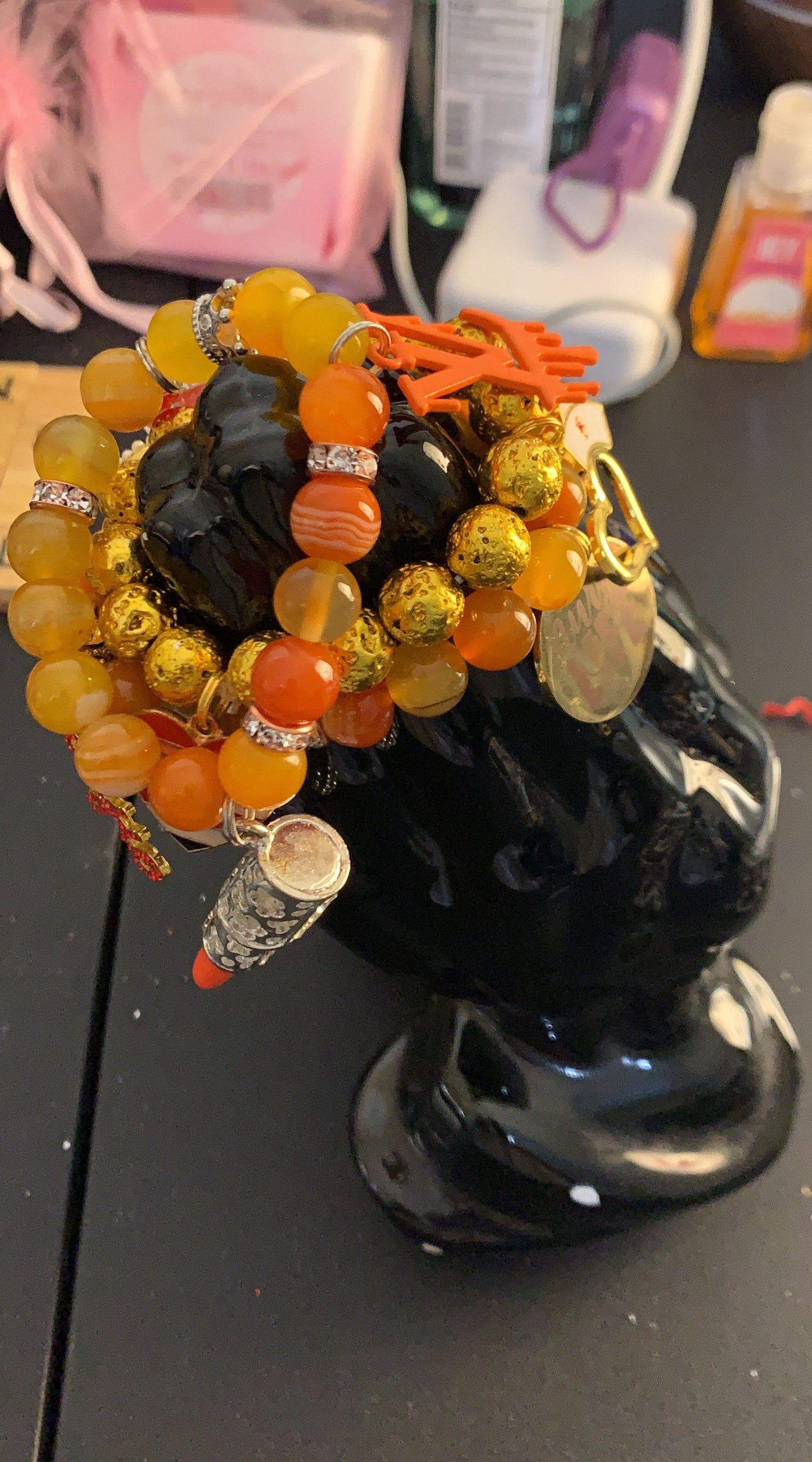 Three piece orange set