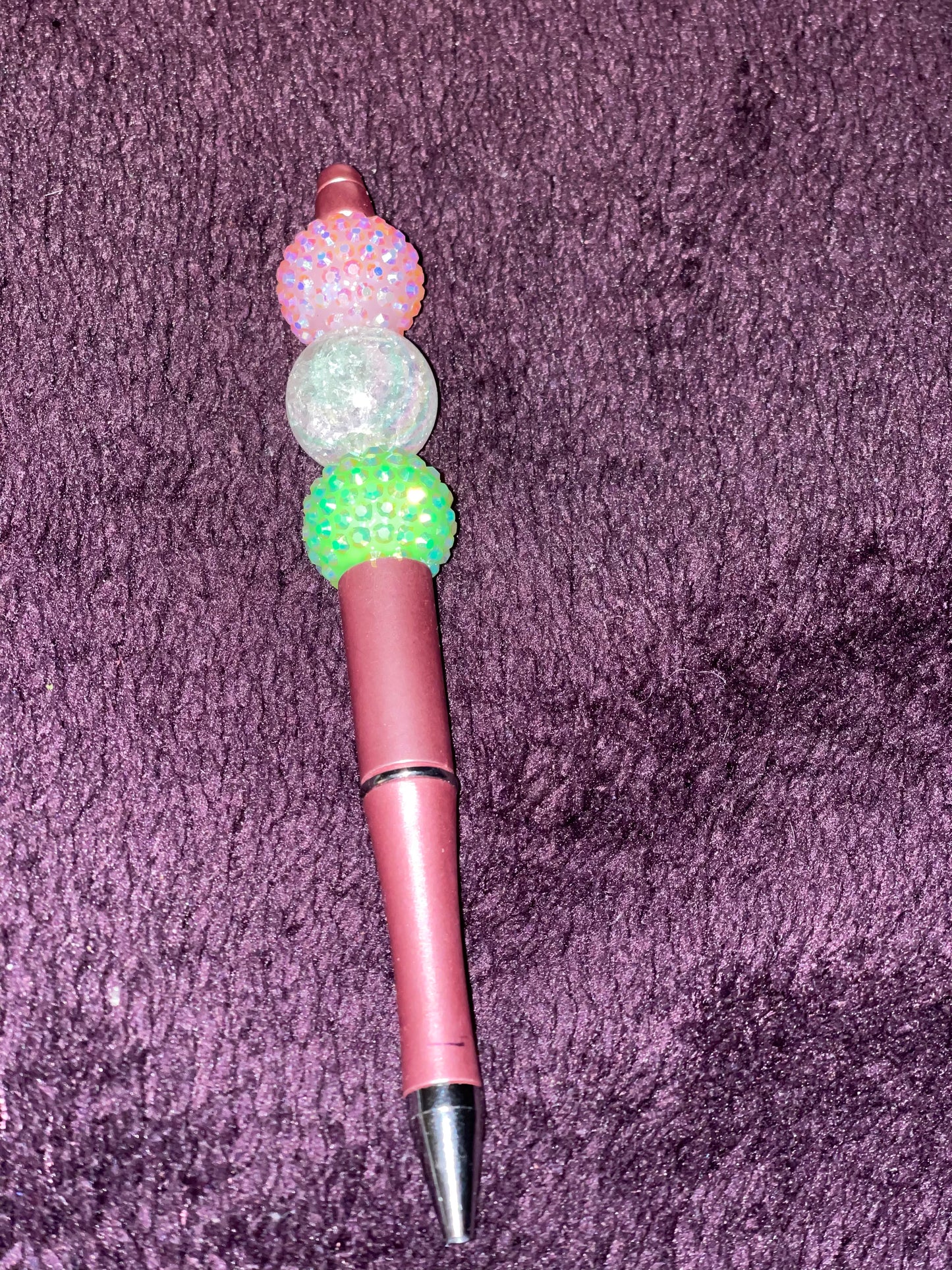 Beaded pen