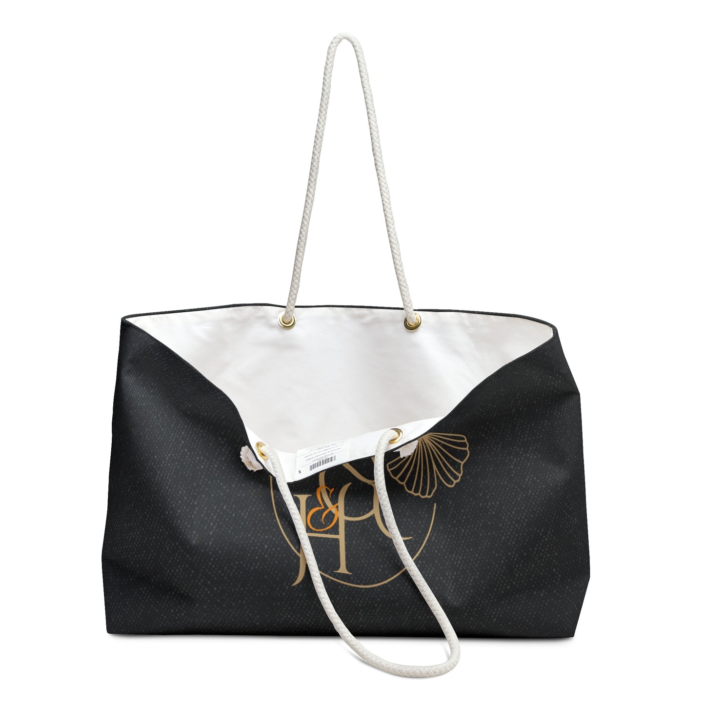 Black Weekender Bag
