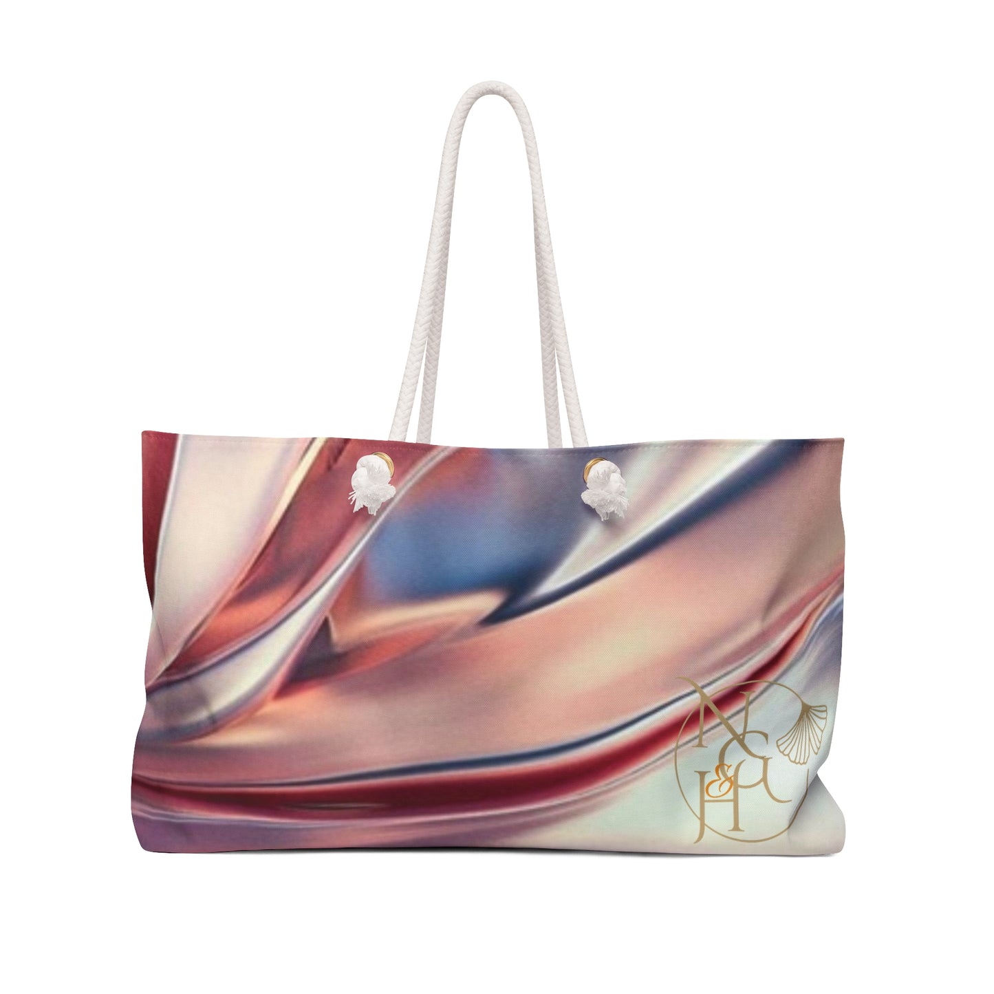 Satin abstract WeekenderTote