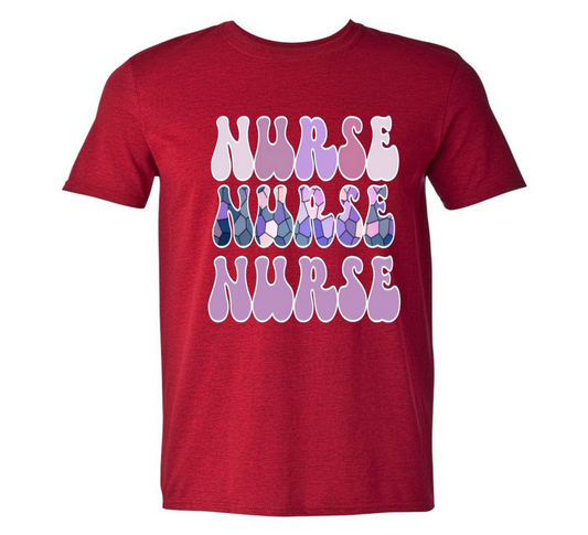 purple NURSE NURSE NURSE