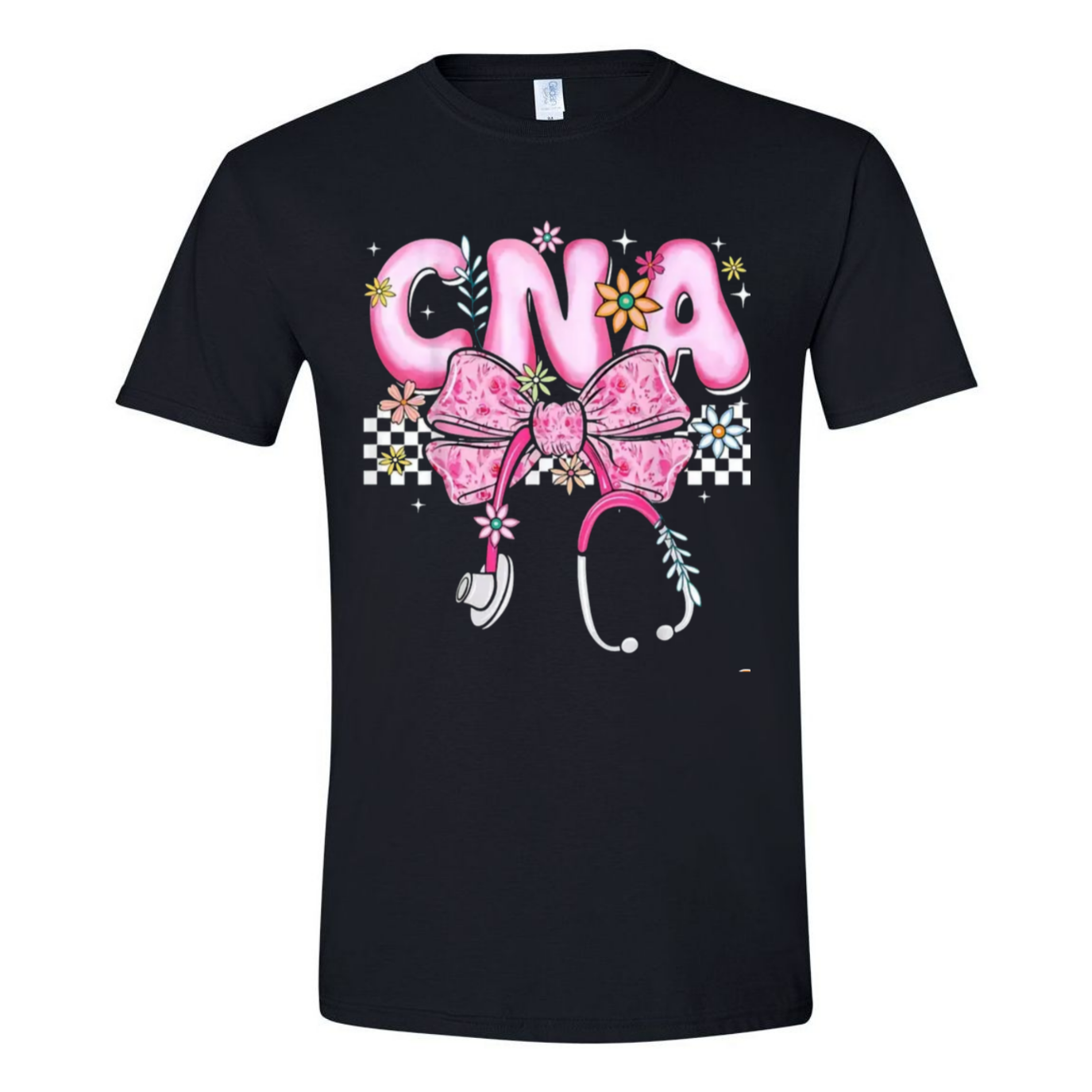 CNA with bow and stethscope