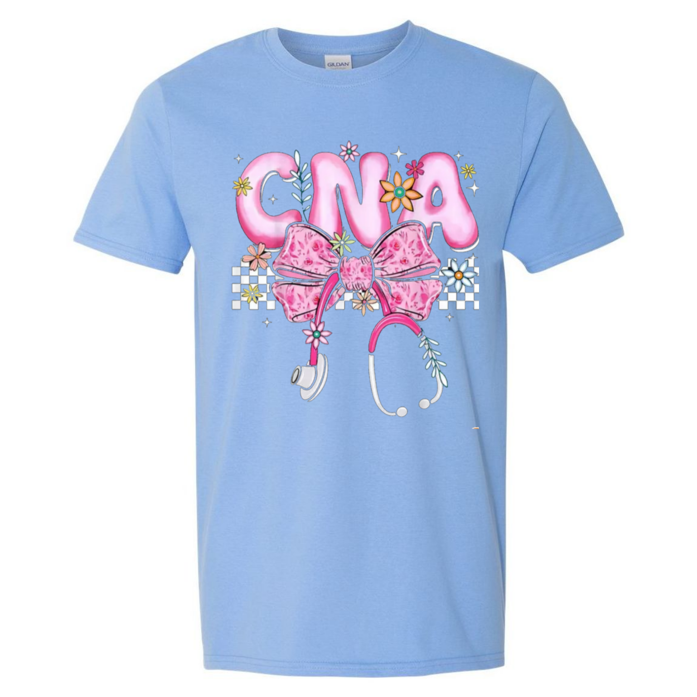 CNA with bow and stethscope