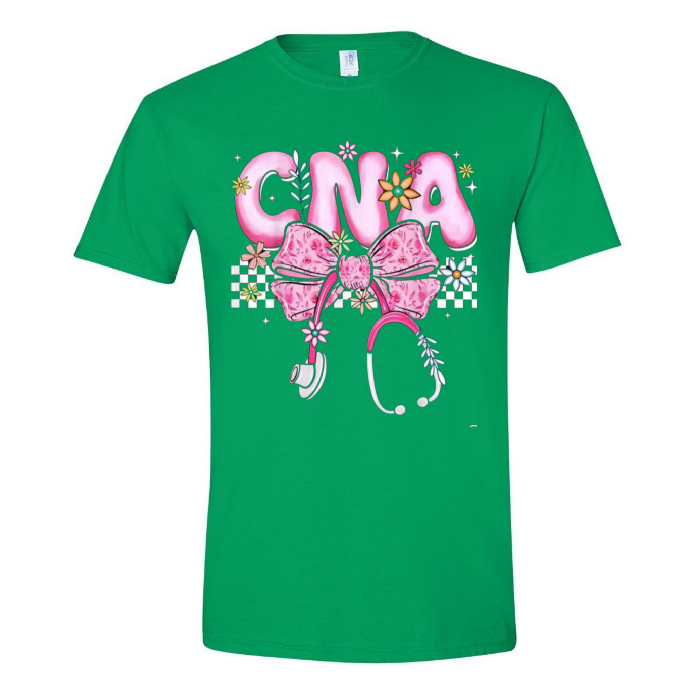 CNA with bow and stethscope