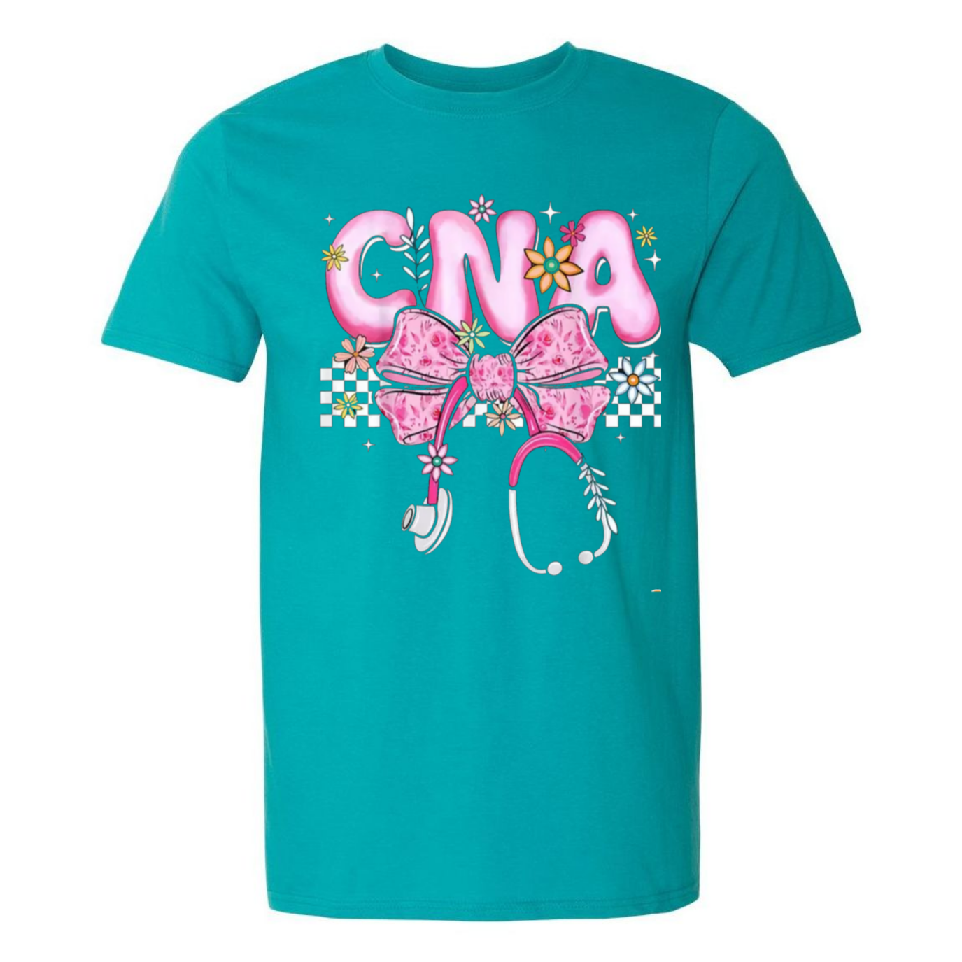 CNA with bow and stethscope