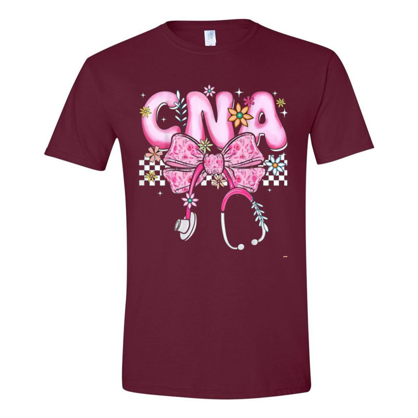 CNA with bow and stethscope