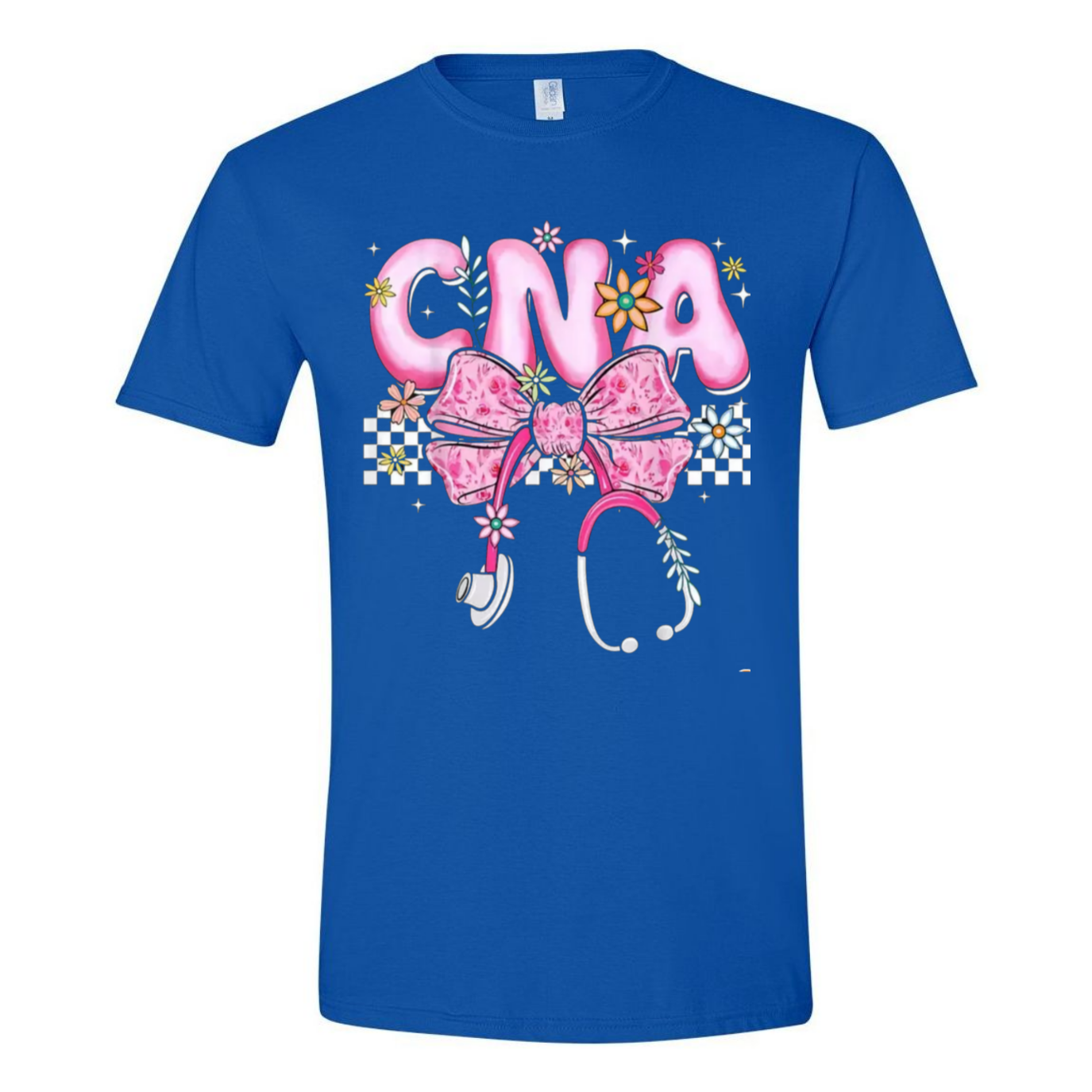 CNA with bow and stethscope