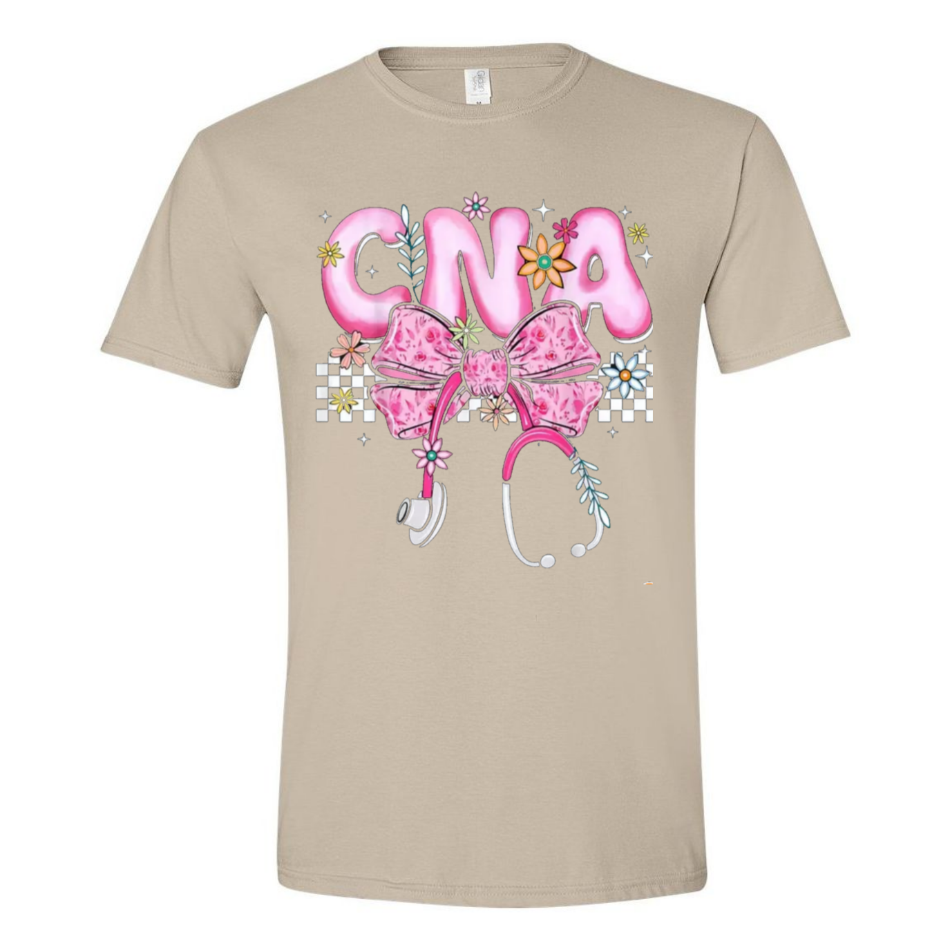 CNA with bow and stethscope