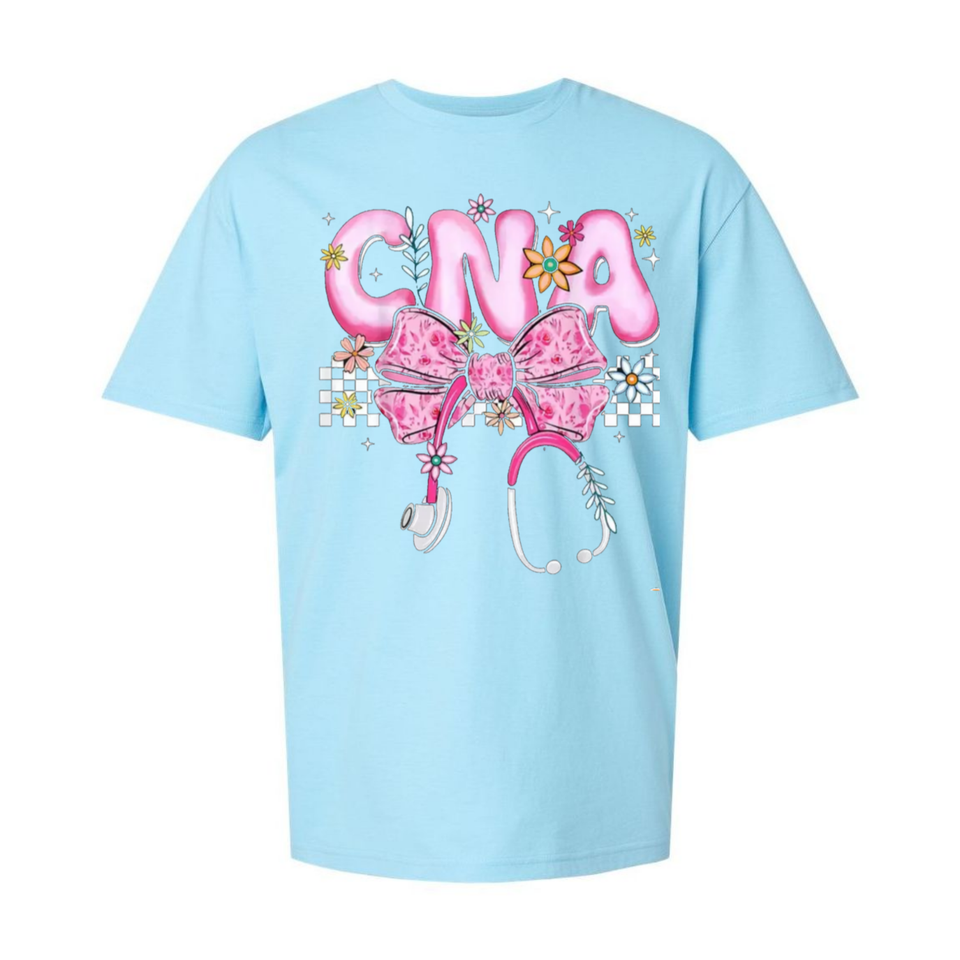 CNA with bow and stethscope