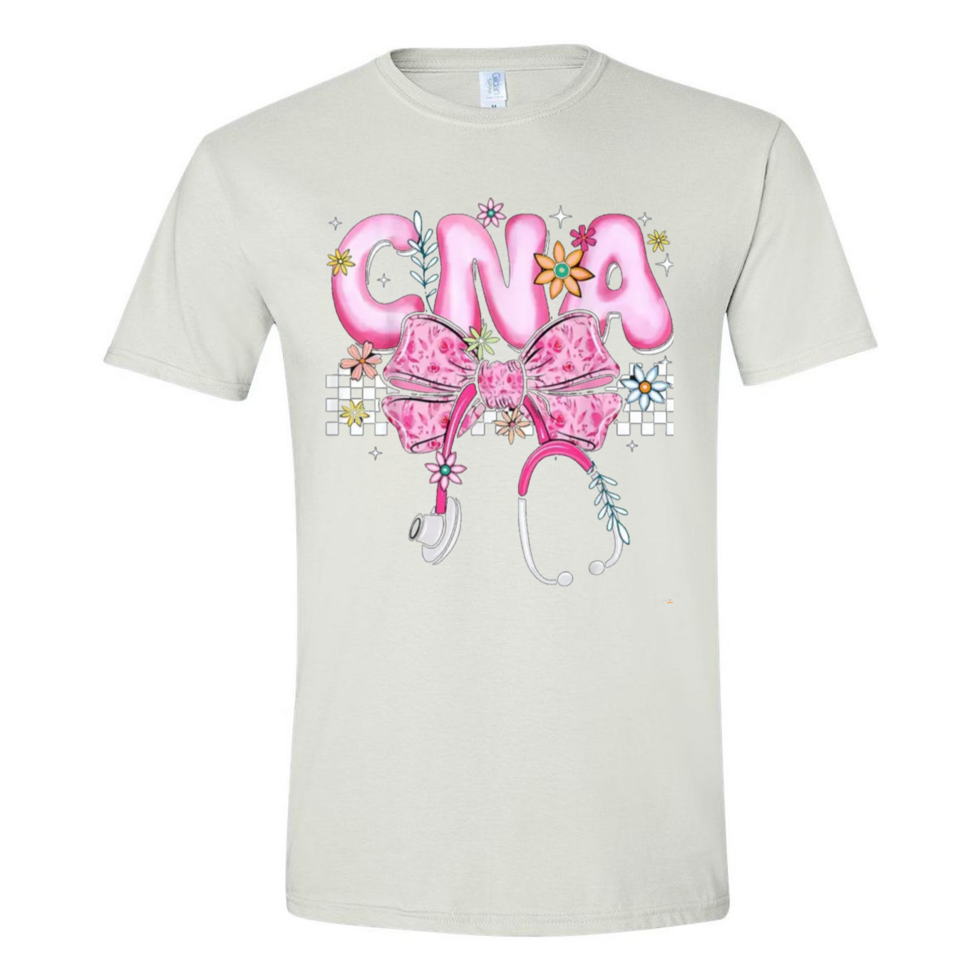 CNA with bow and stethscope