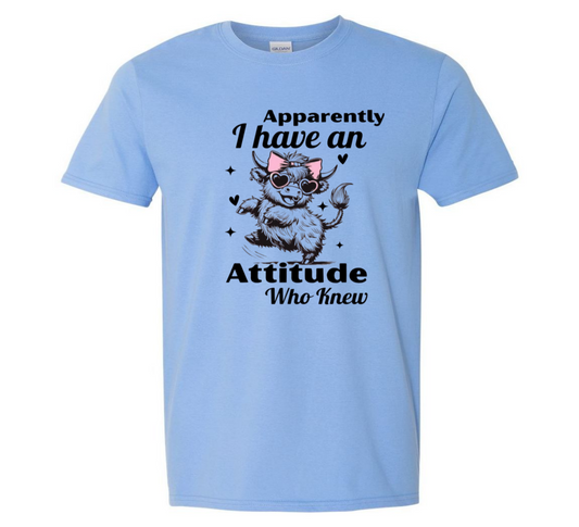 apparently i have an attitude