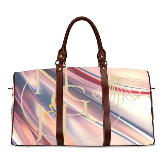 satin design weekender Travel Bag