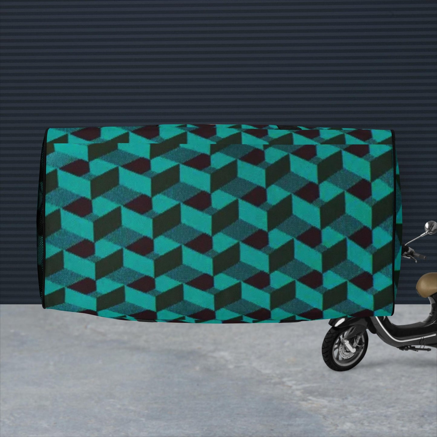 Duffle bag - optical illusion