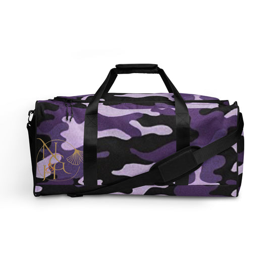 Duffle bag - PURPLE CAMO