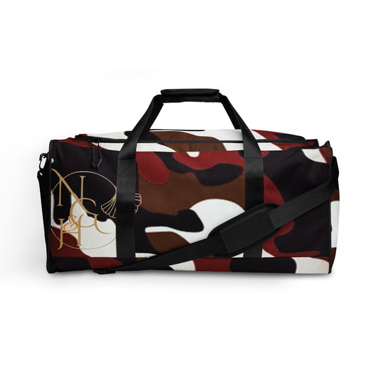 Duffle bag - MAROON CAMO