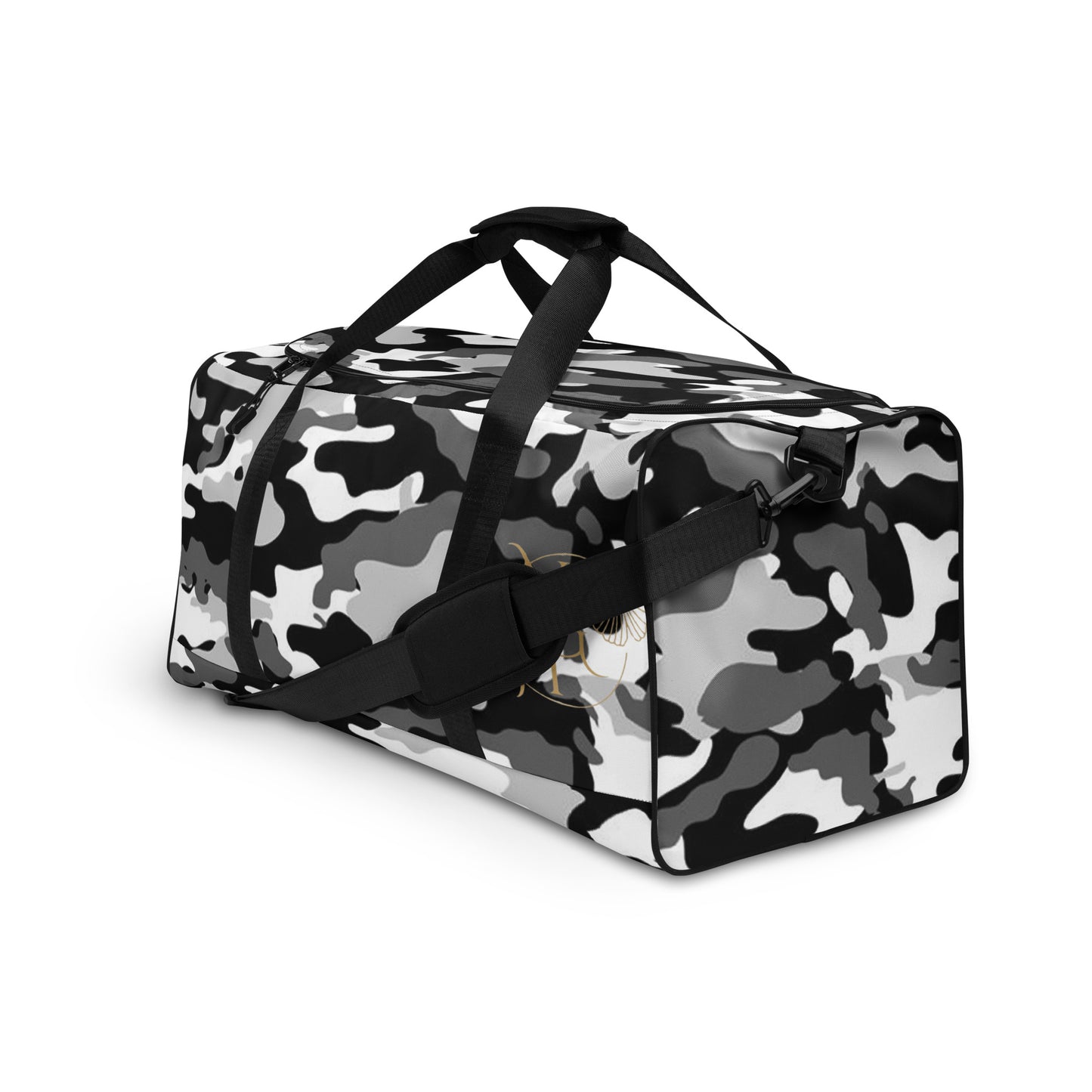 Duffle bag - BLACK & WHITE CAMO