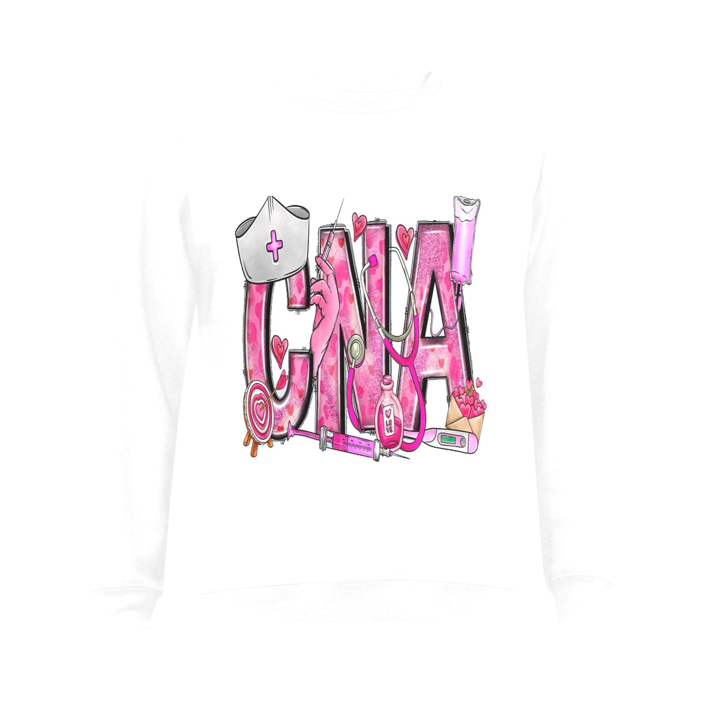 CNA LOVE white sweatshirt