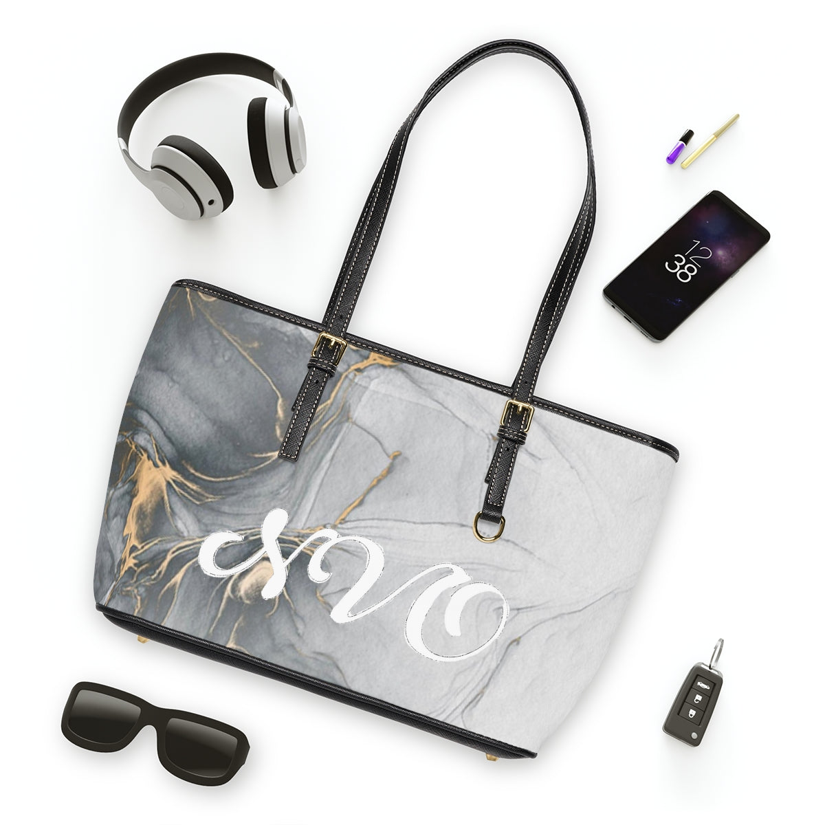 PU Leather Shoulder Bag