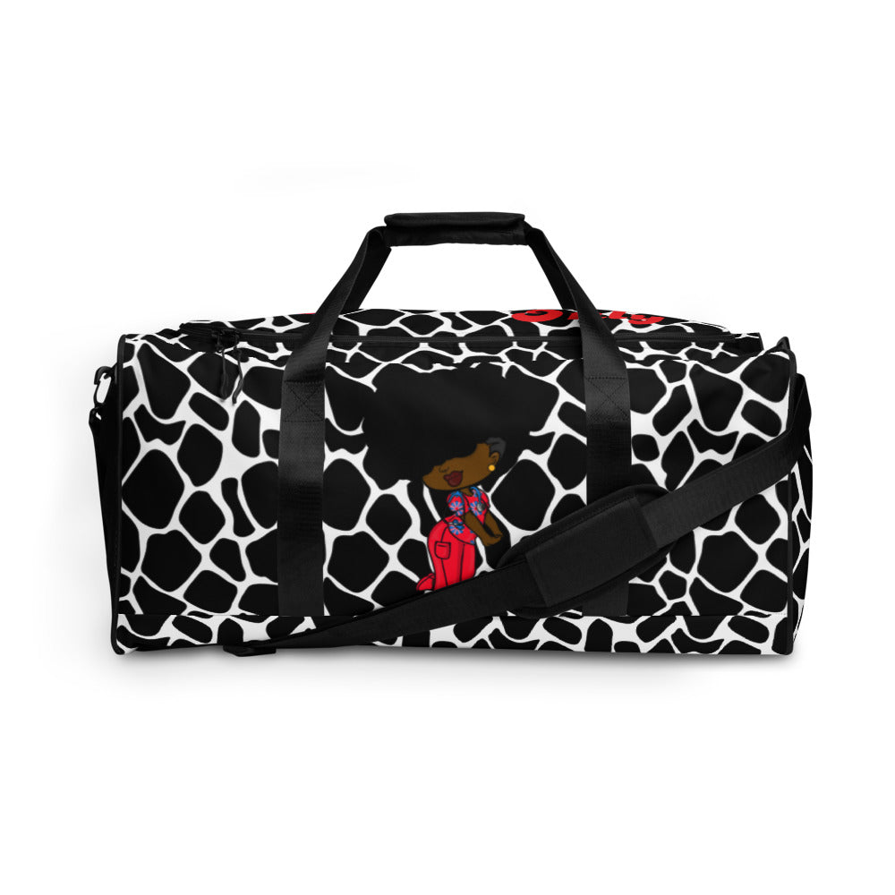 Duffle bag - COW PRINT