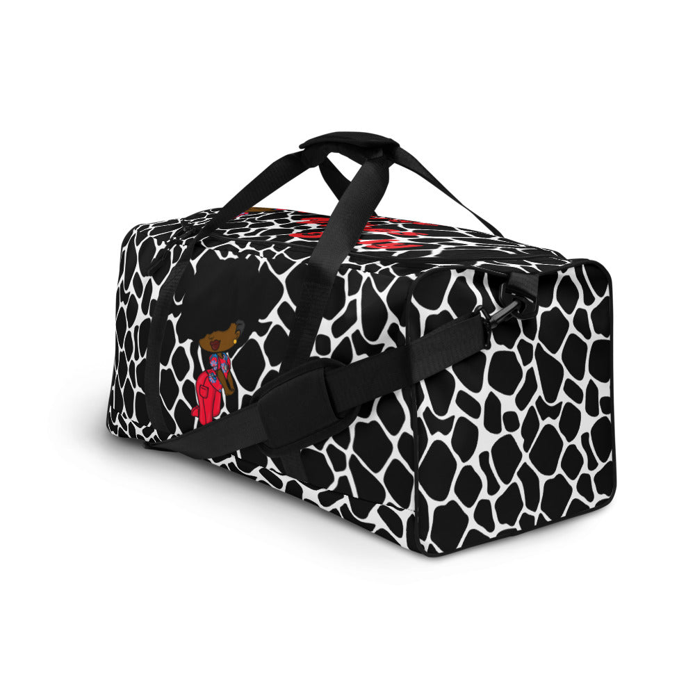 Duffle bag - COW PRINT