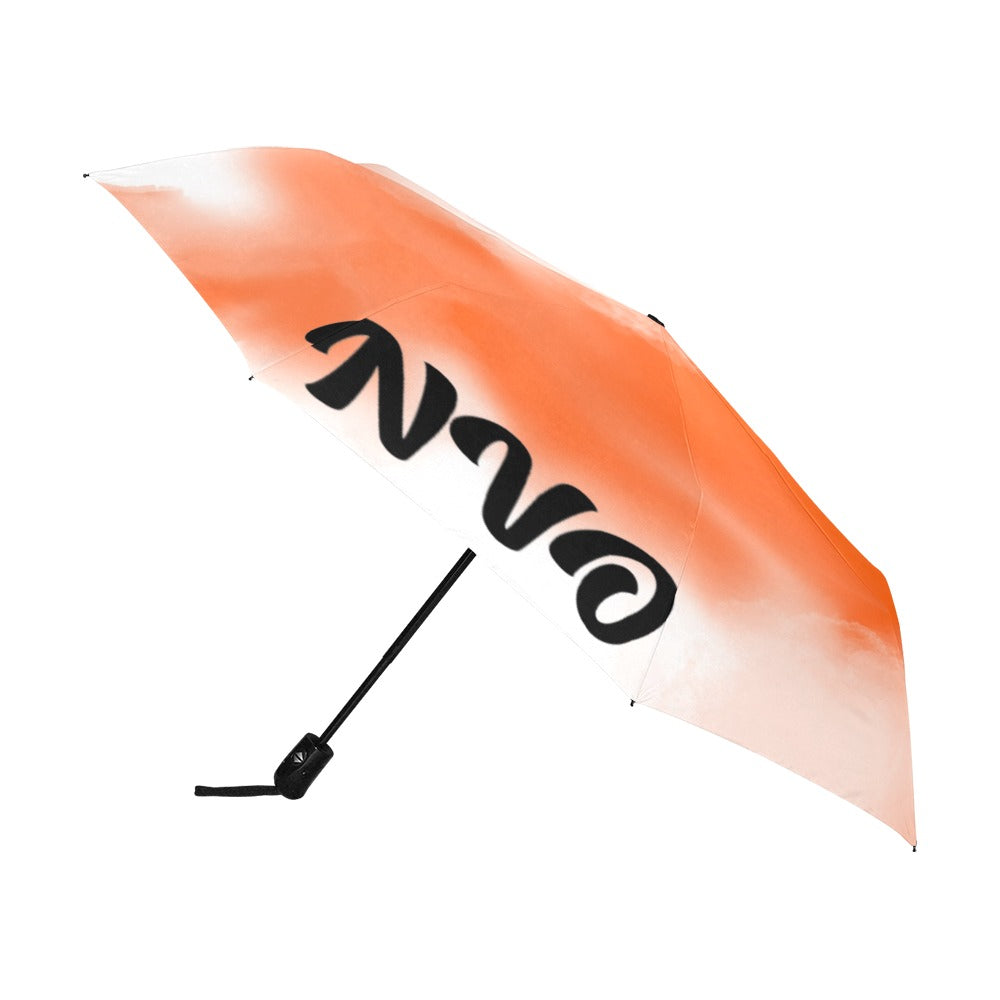 Orange Creamsicle   Anti-UV Auto-Foldable Umbrella