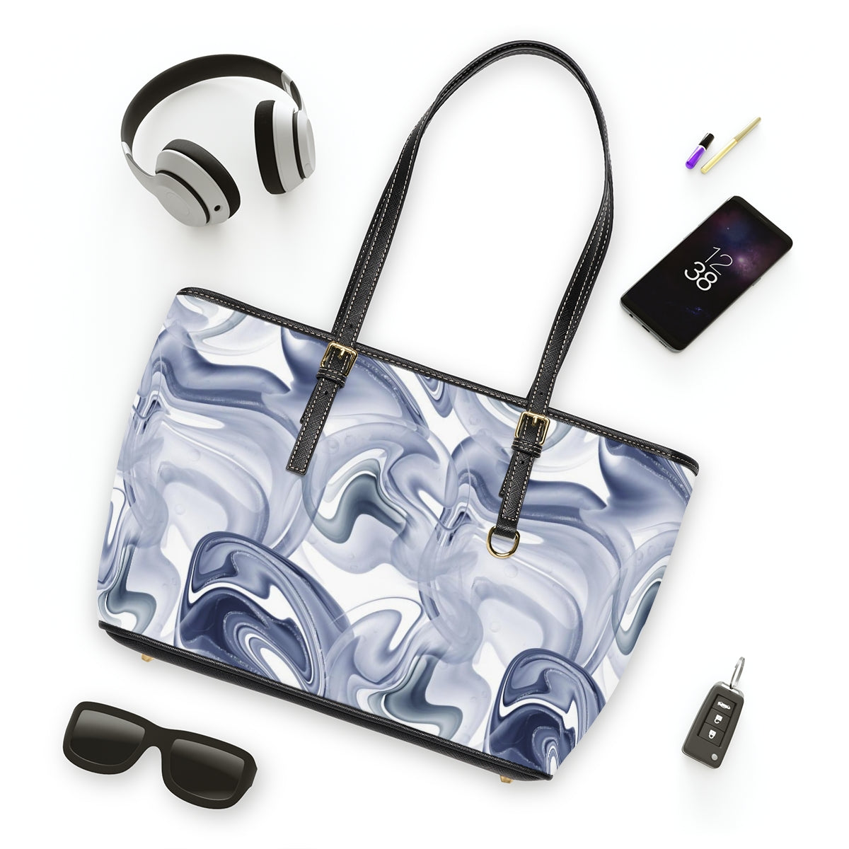 PU Leather Shoulder Bag